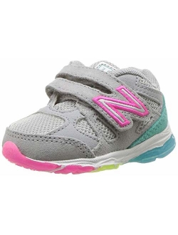 unisex-child 888v1 Hook and Loop Running Shoe