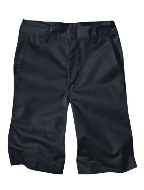 Dickies Boys' School Uniform Flat Front Short