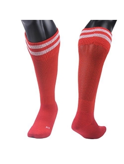 Lian LifeStyle Women's 1 Pair Knee High Sports Socks for Baseball/Soccer Size M