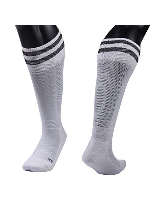 Lian LifeStyle Women's 1 Pair Knee High Sports Socks for Baseball/Soccer Size M