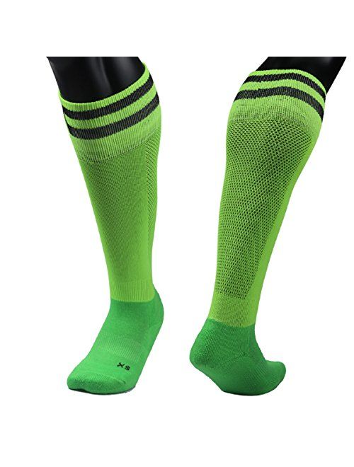 Lian LifeStyle Women's 1 Pair Knee High Sports Socks for Baseball/Soccer Size M