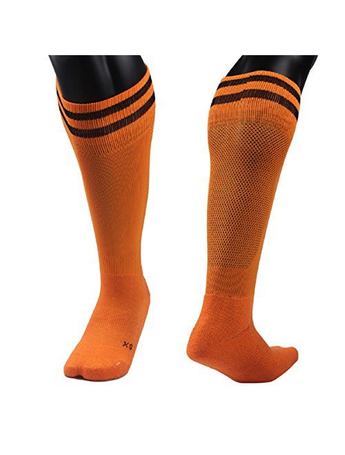 Lian LifeStyle Women's 1 Pair Knee High Sports Socks for Baseball/Soccer Size M