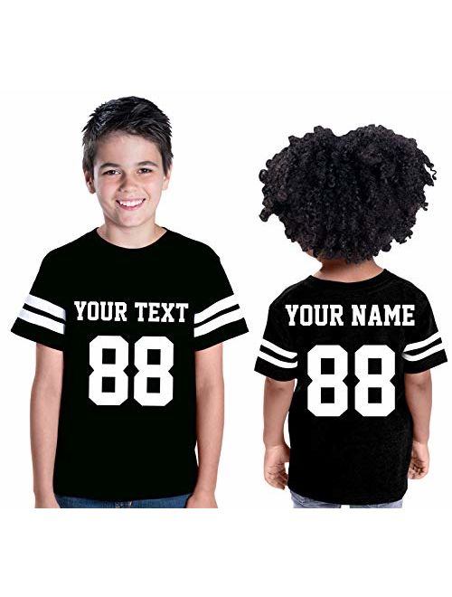 Custom Cotton Toddler Youth Jersey - Personalize Your 2 Sided Team Uniform