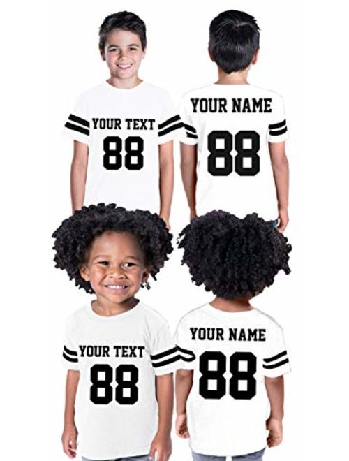 Custom Cotton Toddler Youth Jersey - Personalize Your 2 Sided Team Uniform