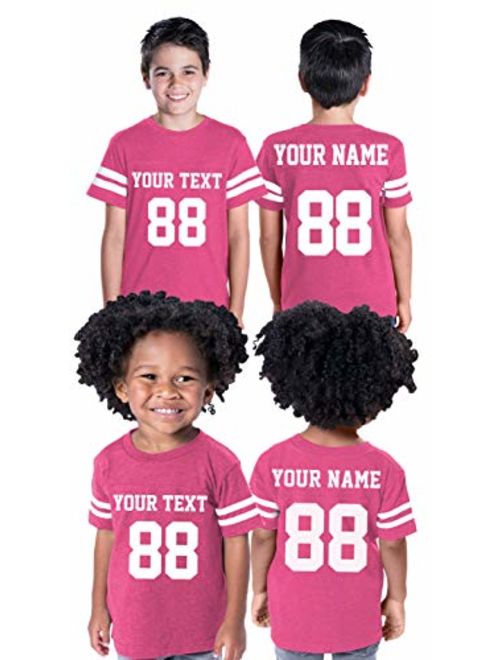 Custom Cotton Toddler Youth Jersey - Personalize Your 2 Sided Team Uniform