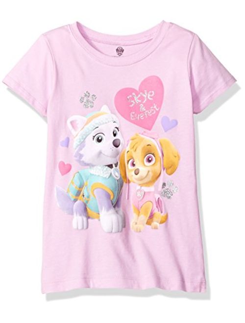 Paw Patrol Girls Short Sleeve Tee Shirt