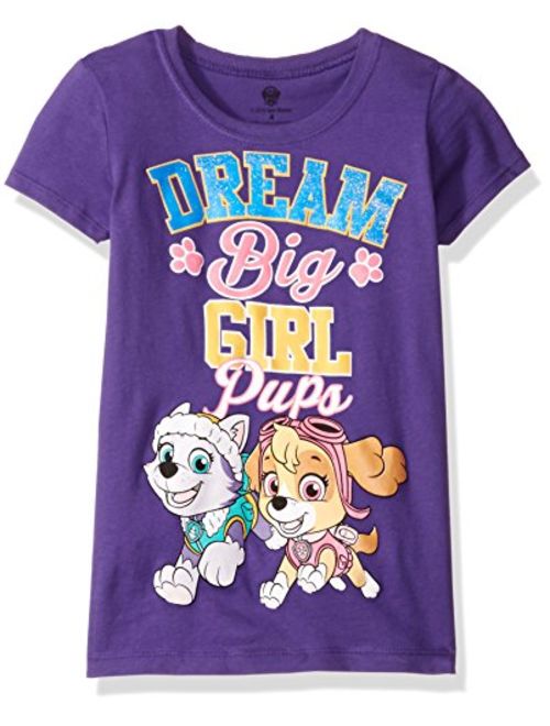 Paw Patrol Girls Short Sleeve Tee Shirt