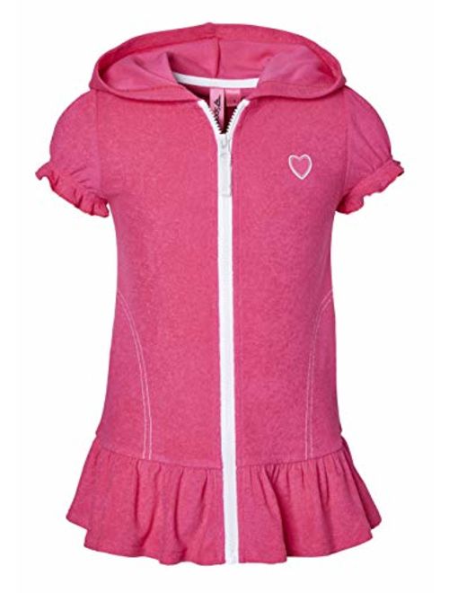 Beach Coverups for Girls Swimsuit Cover Up Cotton Terry Hood Swim Robe Swimwear