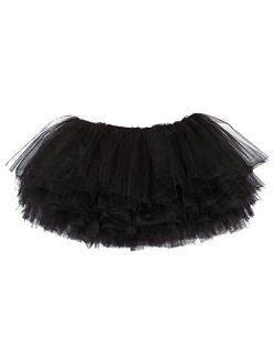 My Lello Big Girls 10-Layer Short Ballet Tulle Tutu Skirt (4T-10yr)