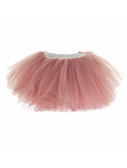 My Lello Big Girls 10-Layer Short Ballet Tulle Tutu Skirt (4T-10yr)