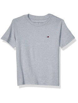 Boys' Short Sleeve Solid Crew-Neck T-Shirt
