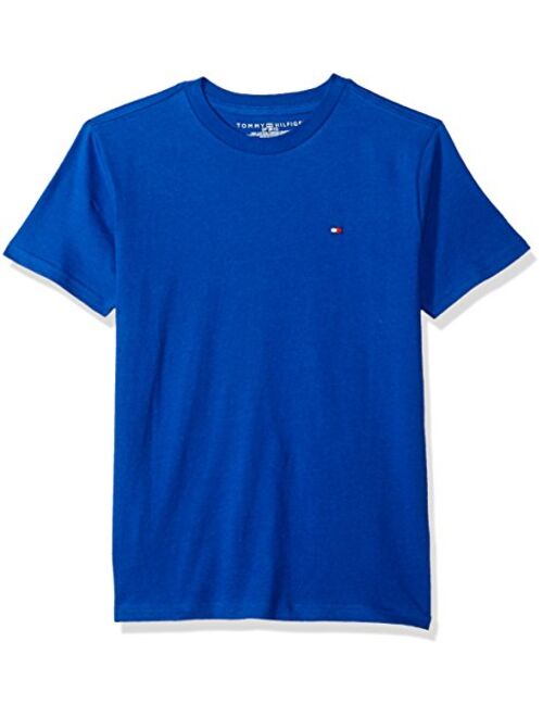 Tommy Hilfiger Boys' Short Sleeve Solid Crew-Neck T-Shirt