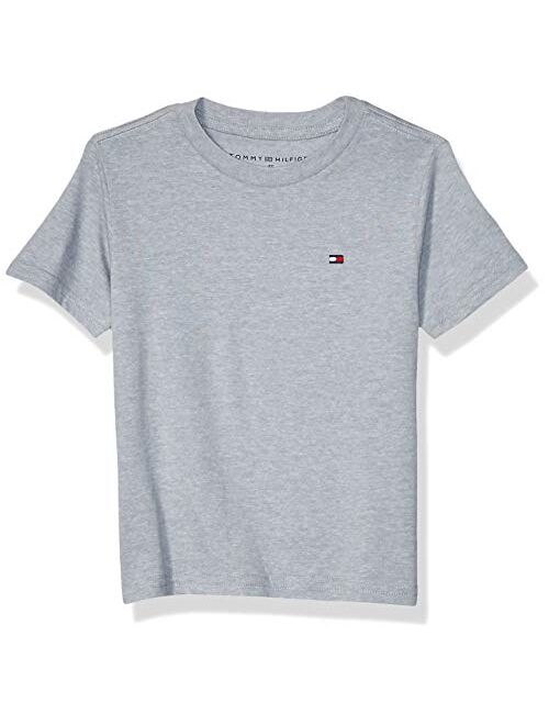 Tommy Hilfiger Boys' Short Sleeve Solid Crew-Neck T-Shirt