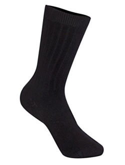 CLASSROOM Big Boys' Uniform Rib Crew Socks 3 Pack