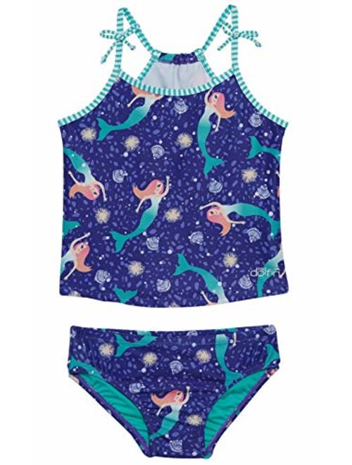 Dolfin Little Uglies Tankini - I Dream of Mermaids - Size 6 Purple