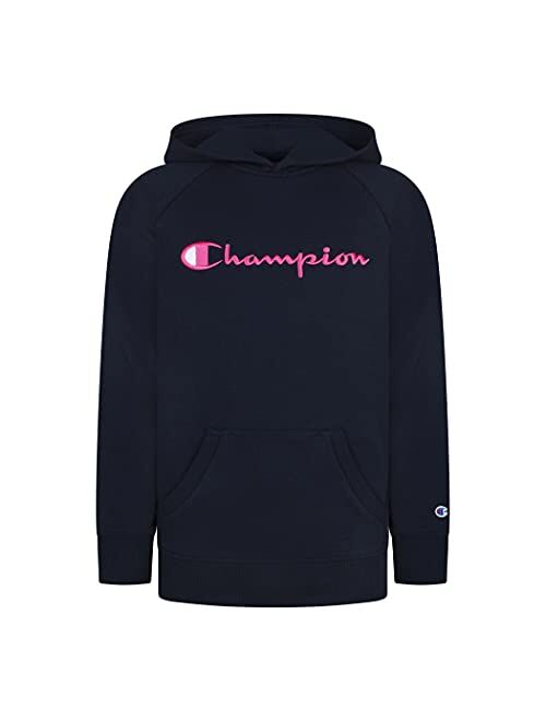 Champion Kids Clothes Sweatshirts Girls Youth Heritage Fleece Pull On Hoody Sweatshirt with Hood