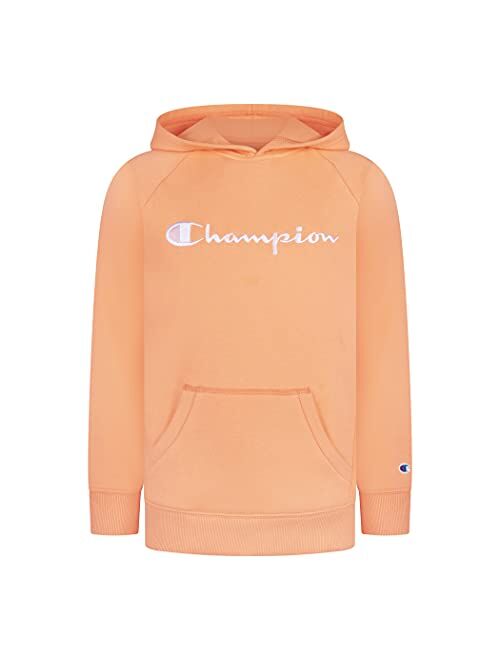 Champion Kids Clothes Sweatshirts Girls Youth Heritage Fleece Pull On Hoody Sweatshirt with Hood