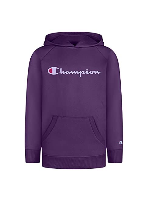 Champion Kids Clothes Sweatshirts Girls Youth Heritage Fleece Pull On Hoody Sweatshirt with Hood