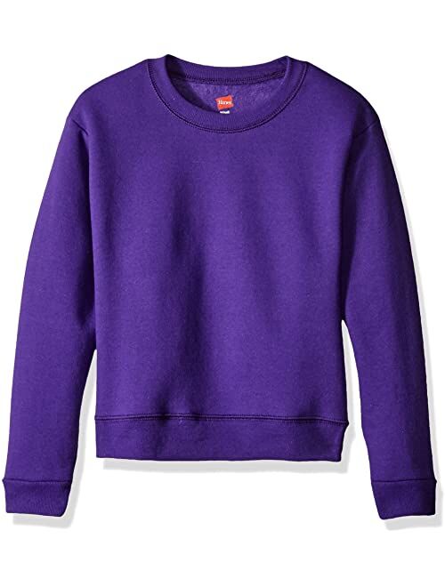 Hanes Big Girls' ComfortSoft Ecosmart Fleece Sweatshirt