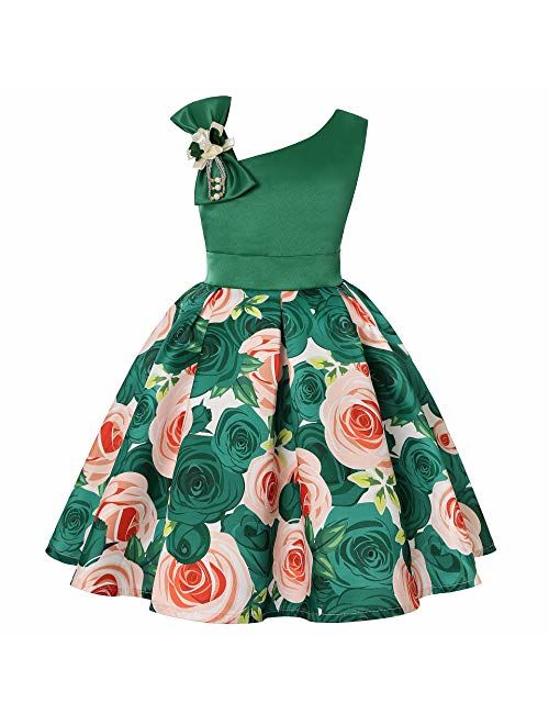 Cichic Girls Dresses 2019 Flower Girl Wedding Dress Elegant Dresses for Party 2-9 Years