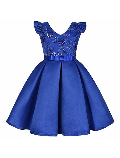 Cichic Girls Dresses 2019 Flower Girl Wedding Dress Elegant Dresses for Party 2-9 Years