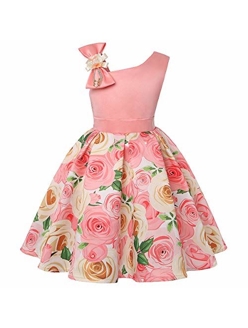 Cichic Girls Dresses 2019 Flower Girl Wedding Dress Elegant Dresses for Party 2-9 Years