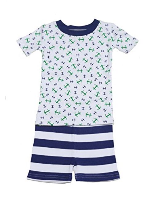 New Jammies Boys' Organic Cotton Pajama Short Set