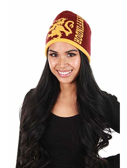 elope Harry Potter Hogwarts House Reversible Knit Beanie