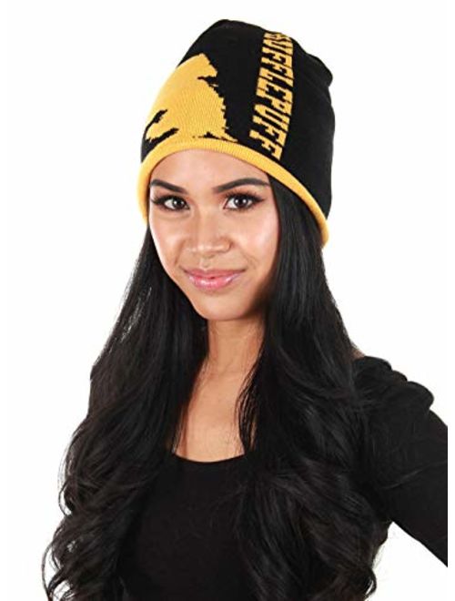 elope Harry Potter Hogwarts House Reversible Knit Beanie