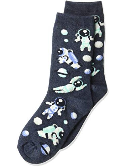 Hot Sox Boys' Big Sports Series Novelty Casual Crew Socks