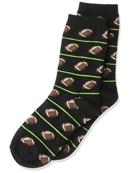 Hot Sox Boys' Big Sports Series Novelty Casual Crew Socks