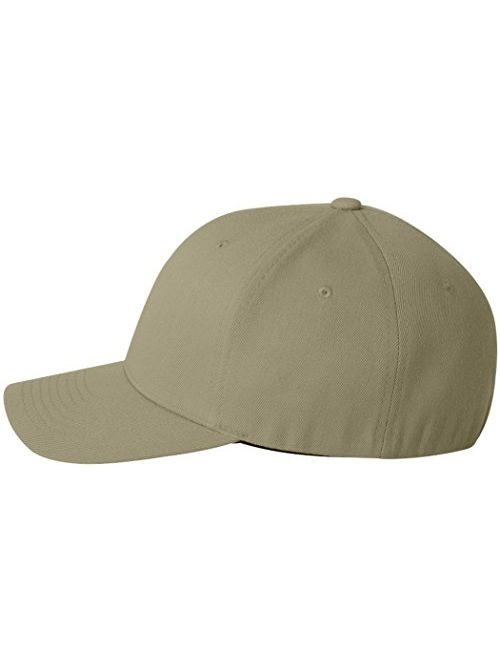 Flexfit 6477 - Structured Wool Cap Khaki