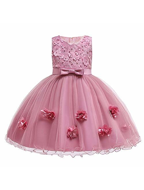 FKKFYY 2-10T Pageant Princess Wedding Prom Ball Gown Dresses