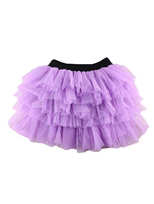 Wennikids Baby Girl's Dance Skirt Chiffon Pettiskirt Tutu