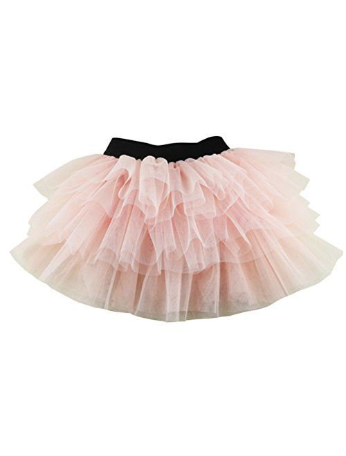 Wennikids Baby Girl's Dance Skirt Chiffon Pettiskirt Tutu