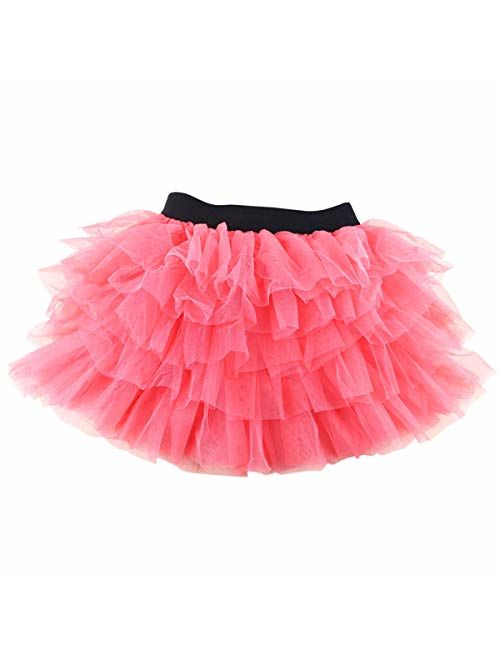 Wennikids Baby Girl's Dance Skirt Chiffon Pettiskirt Tutu