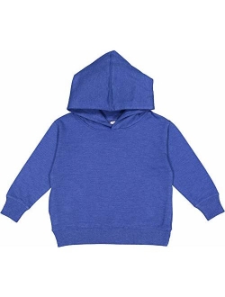 RABBIT SKINS Toddler Fleece Long Sleeve Hooded Pullover Sweatshirt with Side Seam Pockets