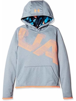 Boys Fleece Highlight Printed Hoodie