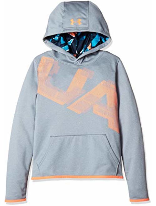 Under Armour Boys Fleece Highlight Printed Hoodie