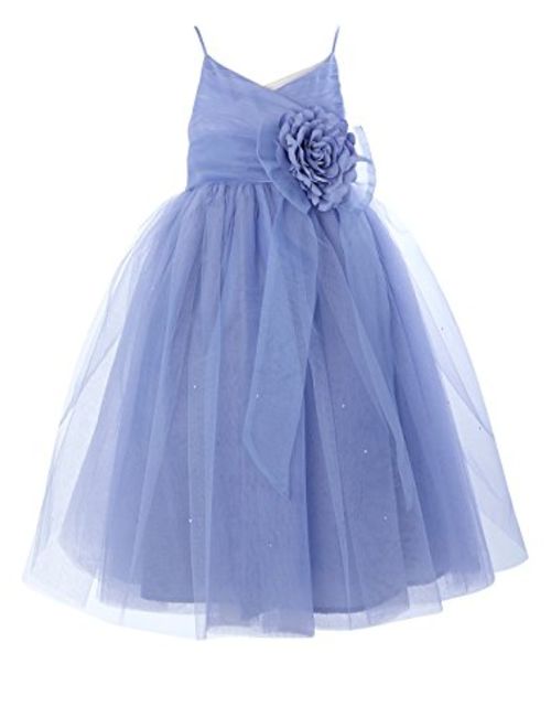 princhar Tulle Flower Girl Dress Junior Bridesmaids Dress Little Girl Toddler Dress