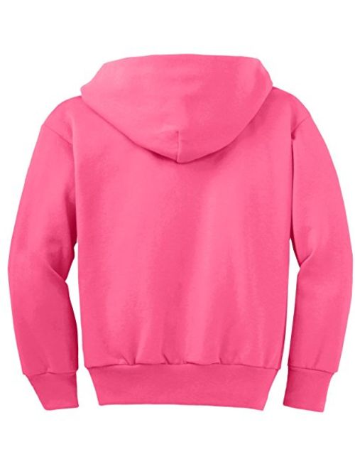 Joe's USA - Youth Full-Zip Hooded Sweatshirts in 22 Colors