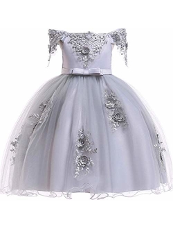 Debispax Flower Girls Dress for Pageant Party 3-10T