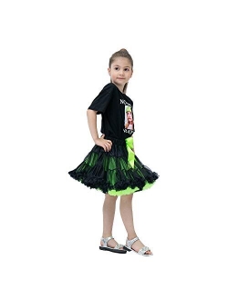 kephy Baby Pettiskirt Little Girl Pleated Tulle Skirt Extra Fluffy Princess Tutu Skirt Dance Dress (0-10T)