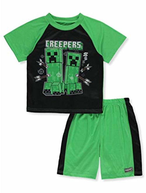 Minecraft Boys' 2-Piece Pajama Set