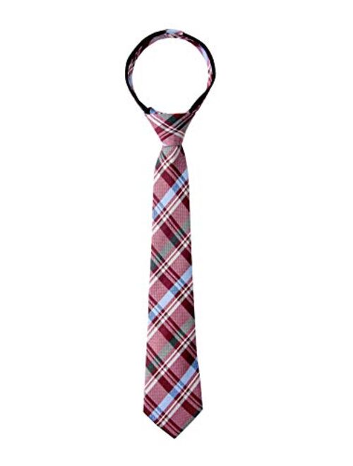 Spring Notion Big Boys' Cotton Blend Dress Shirt and Tie Set