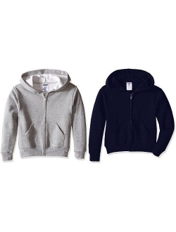 Jerzees Youth Full Zip Hooded Sweatshirt