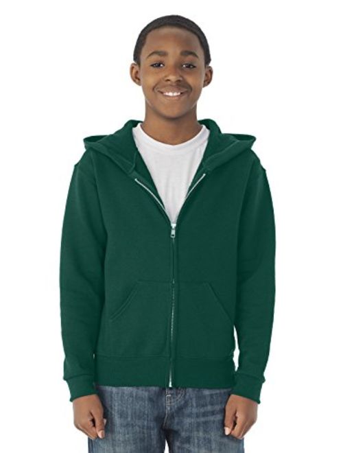 Jerzees Youth Full Zip Hooded Sweatshirt