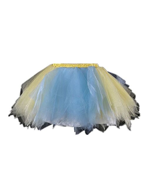 Girls Tutu Skirts Layered Tulle Princess Dresses Sparkle Tutu