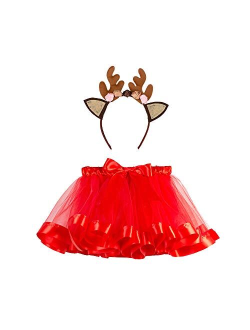 Girls Tutu Skirts Layered Tulle Princess Dresses Sparkle Tutu