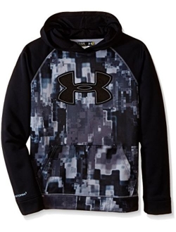 Youth Boys Fleece Storm Printed Big Logo Hoody